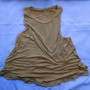 Yellow Women's Soft & Sexy Muscle Tank